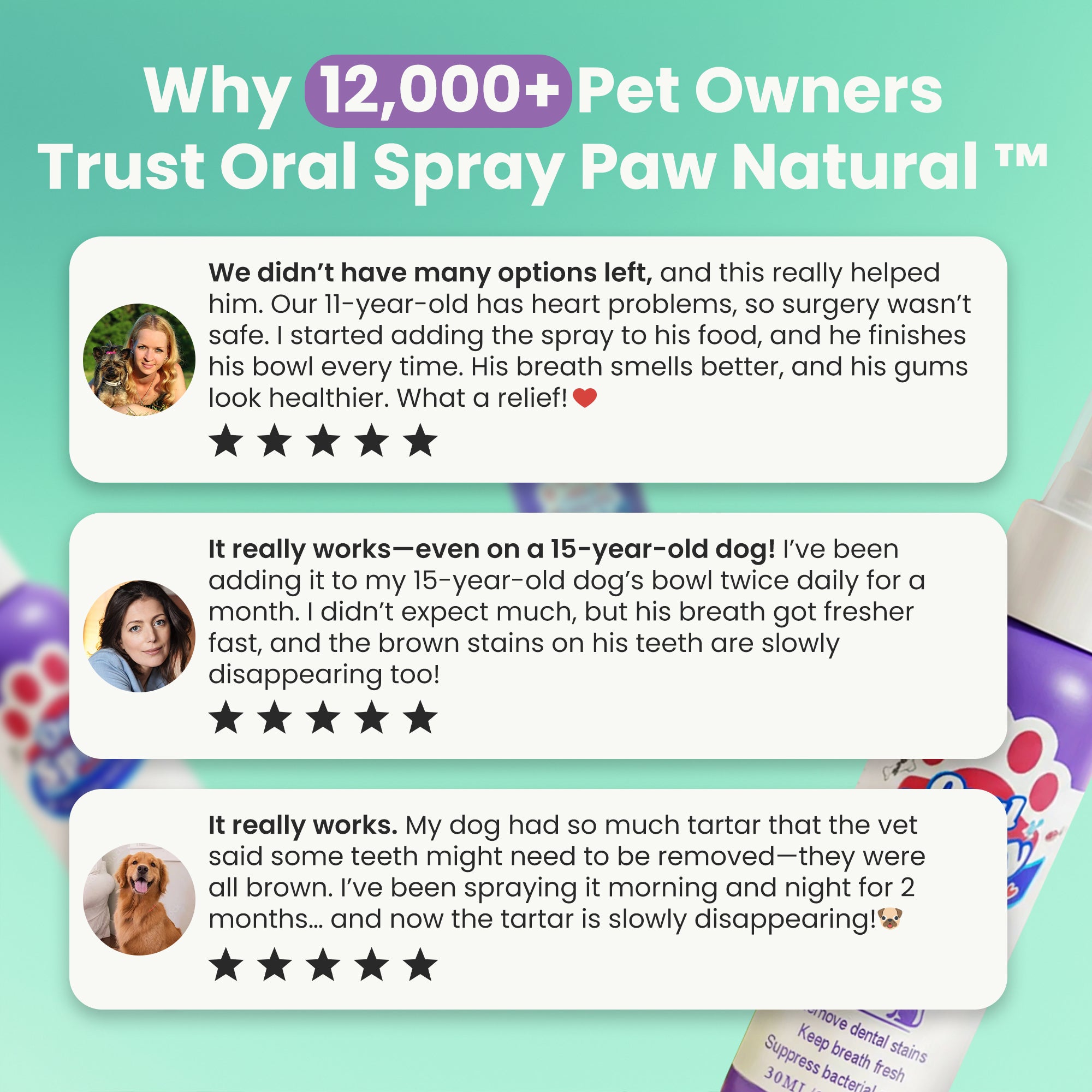 Oral Spray™ — PawNatural™ Formula for Dogs & Cats