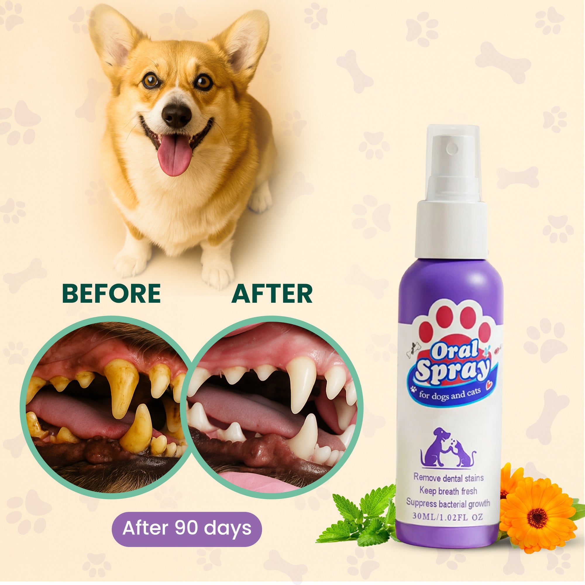 Oral Spray™ — PawNatural™ Formula for Dogs & Cats